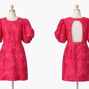 Elegant Fuschia Dress